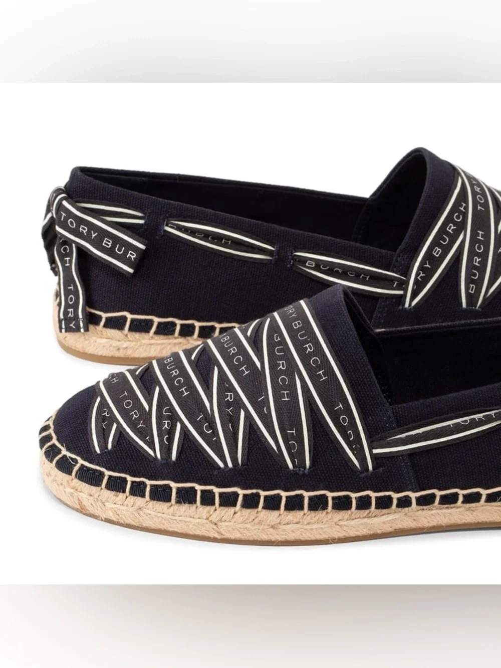 NWOT Tory Burch Ribbon Espadrille